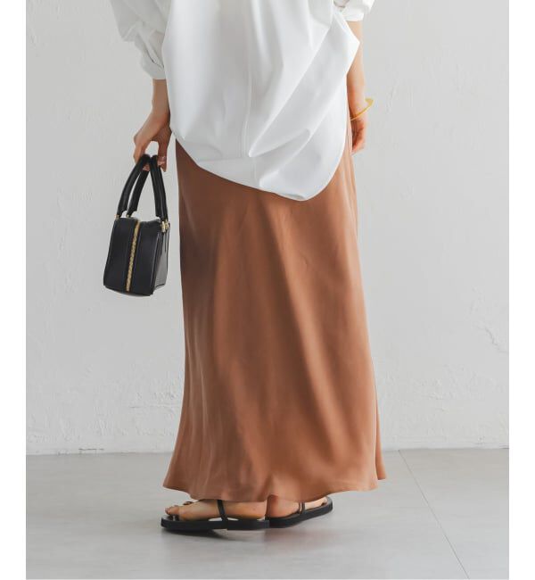 NOBLE「《追加2》キュプラナローAラインスカート」|スカート|