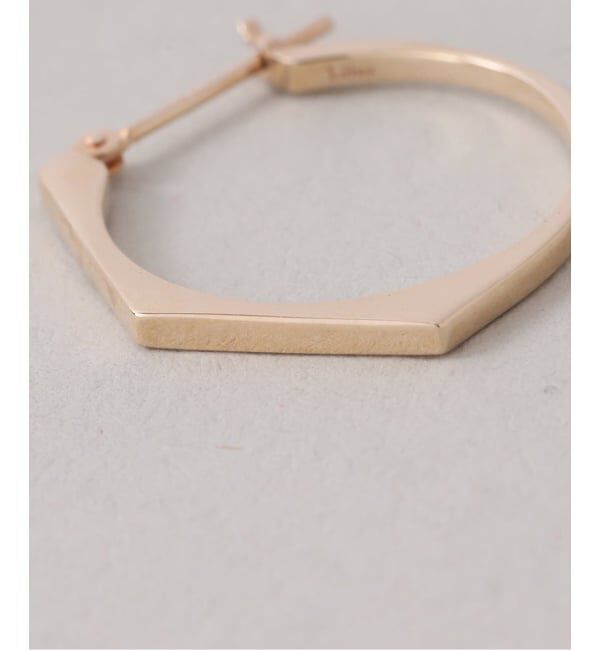 Lilas by Spick&Span「arrowライン ピアス K10(両耳)」|ピアス|