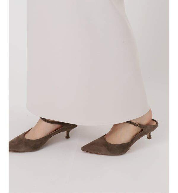 NOBLE「《追加》【洗える】コンフォートジャージーライクタイトスカート 5」|スカート|