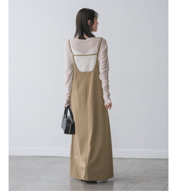 NOBLE「キャミストラップフレアスカート」|ワンピース|