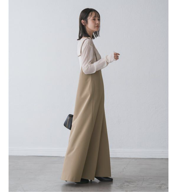 NOBLE「キャミストラップフレアスカート」|ワンピース|