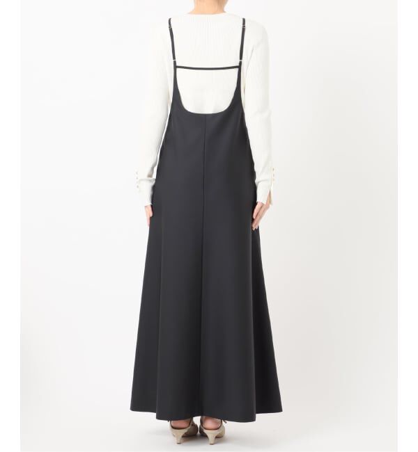 NOBLE「キャミストラップフレアスカート」|ワンピース|