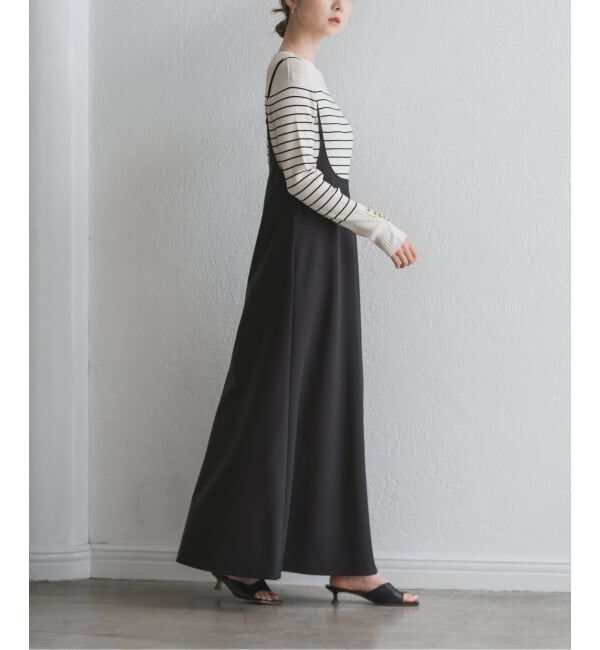 NOBLE「キャミストラップフレアスカート」|ワンピース|