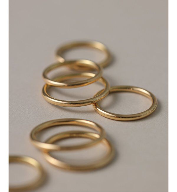 Lilas by Spick&Span「パイプピンキーリング K18」|リング|