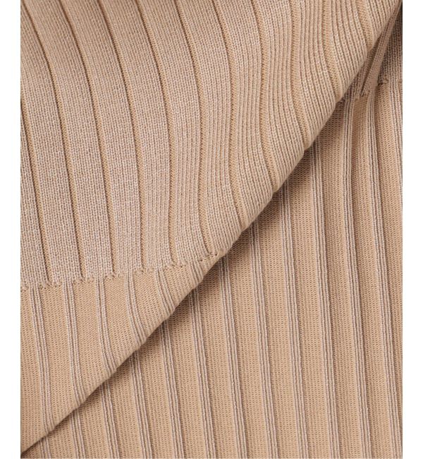 NOBLE「《WEB限定追加》【洗える】ランダムリブマーメイドニットワンピース2」|ワンピース|