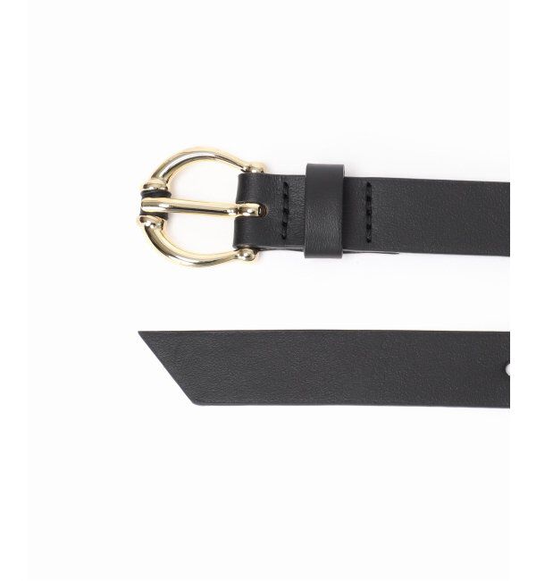 NOBLE「LEFIJE/レフィエ ゴールドラウンドバックルベルト」|ベルト|