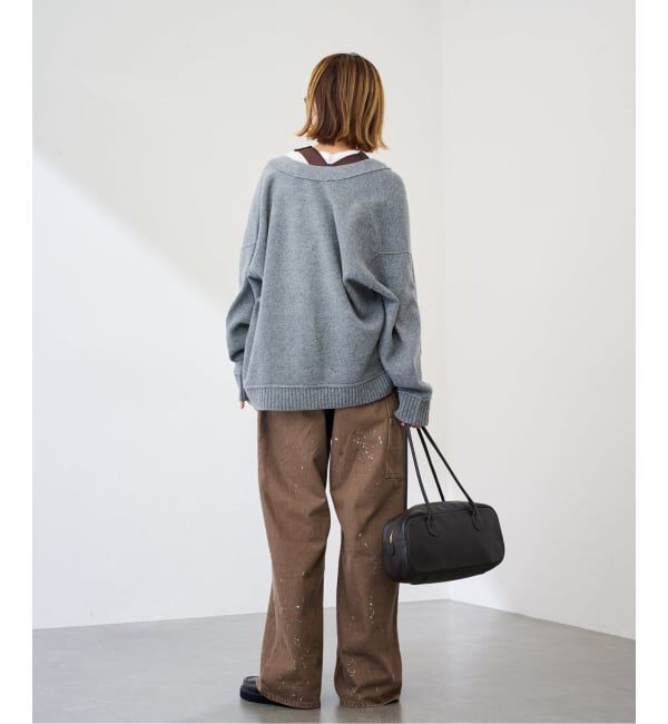 FRAMeWORK「PAYDAY /ペイデイ サスペンダー付きペイント加工デニム」|デニム|