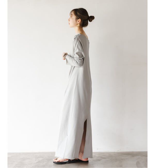 NOBLE「《NOBLE別注》GREYCHORD/グレーコード タックギャザーワンピース」|ワンピース|