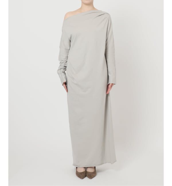 NOBLE「《NOBLE別注》GREYCHORD/グレーコード タックギャザーワンピース」|ワンピース|