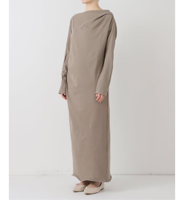 NOBLE「《NOBLE別注》GREYCHORD/グレーコード タックギャザーワンピース」|ワンピース|