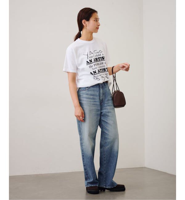 FRAMeWORK「YA GOOD IDEAS &times; KIBITZ HANDWKS MESSAGE TSHIRT」|Tシャツ・カットソー|