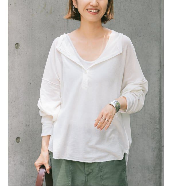 FRAMeWORK「≪追加≫サーフニットヘンリーTee」|Tシャツ・カットソー|