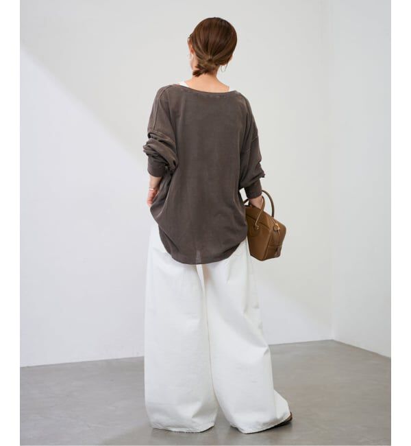 FRAMeWORK「≪追加≫サーフニットヘンリーTee」|Tシャツ・カットソー|