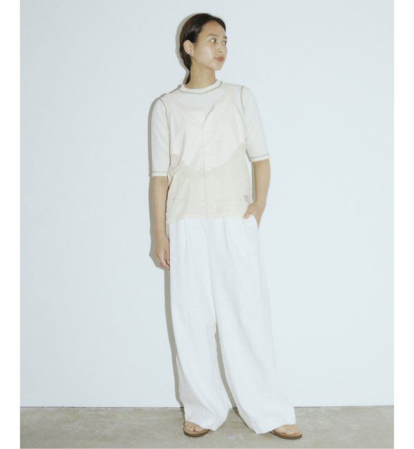 FRAMeWORK「JANE SMITH/ジェーンスミス 別注シアータンク」|タンクトップ|