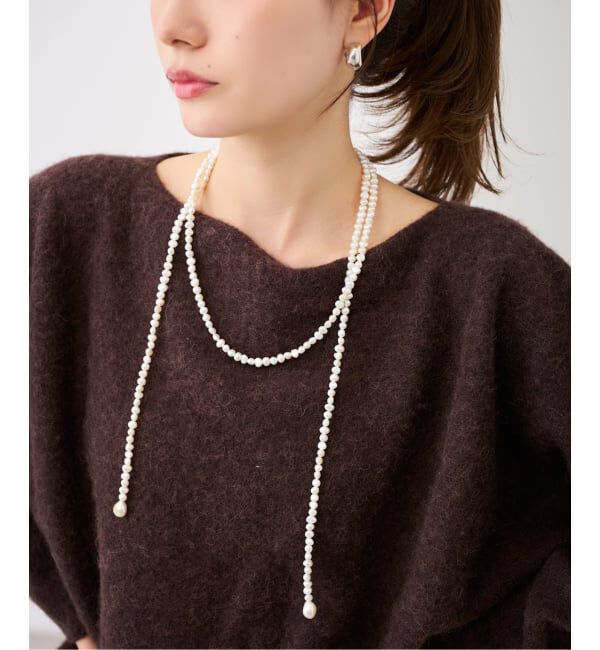 FRAMeWORK「PREEK /プリーク baroque pearl free longネックレス 130」|ネックレス|