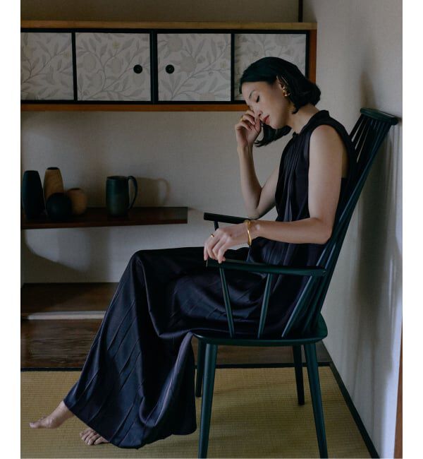 NOBLE「《追加》【洗える】ELENI/エルニ プリーツワンピース2」|ワンピース|