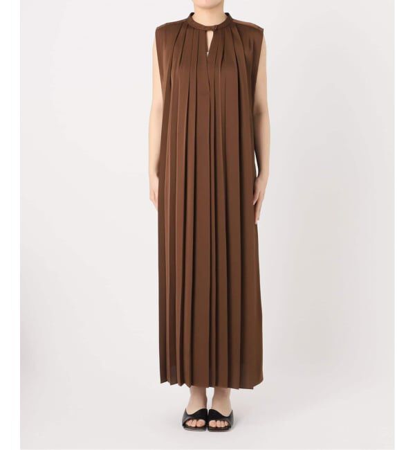 NOBLE「《追加》【洗える】ELENI/エルニ プリーツワンピース2」|ワンピース|