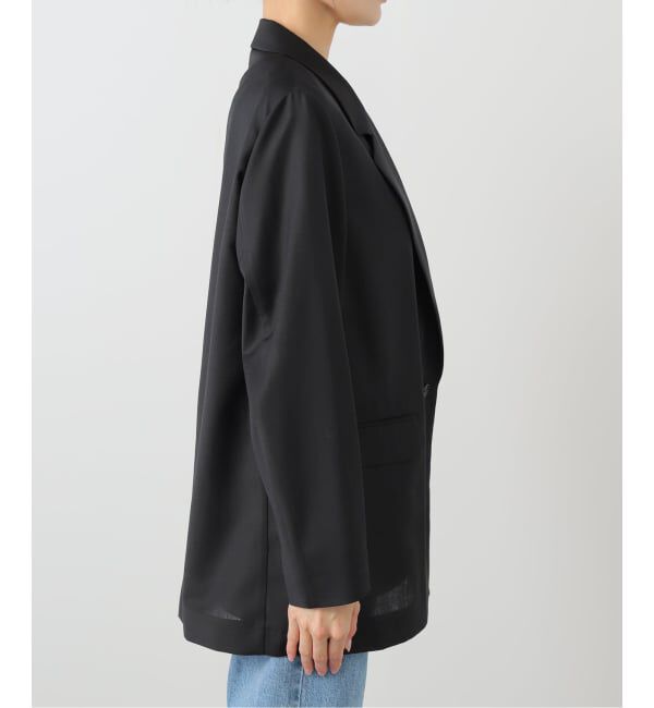 FRAMeWORK「TWトリアセトロピカルシアージャケット」|テーラードジャケット|