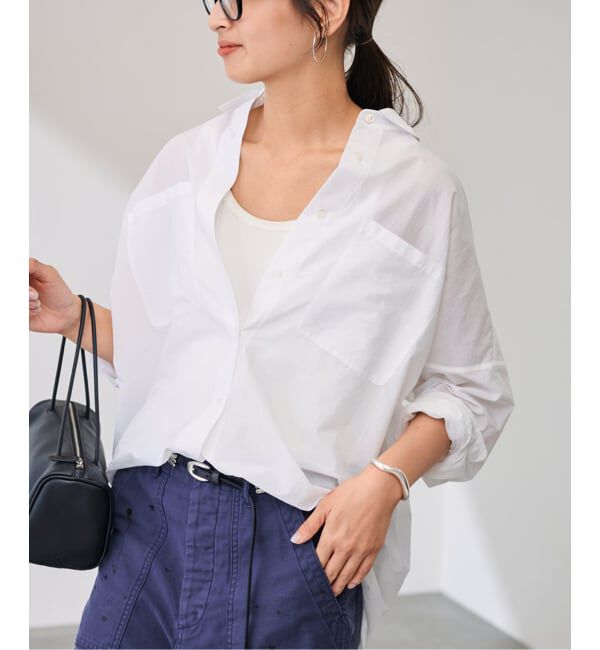 FRAMeWORK「シアーワイドシャツ」|シャツ・ブラウス|