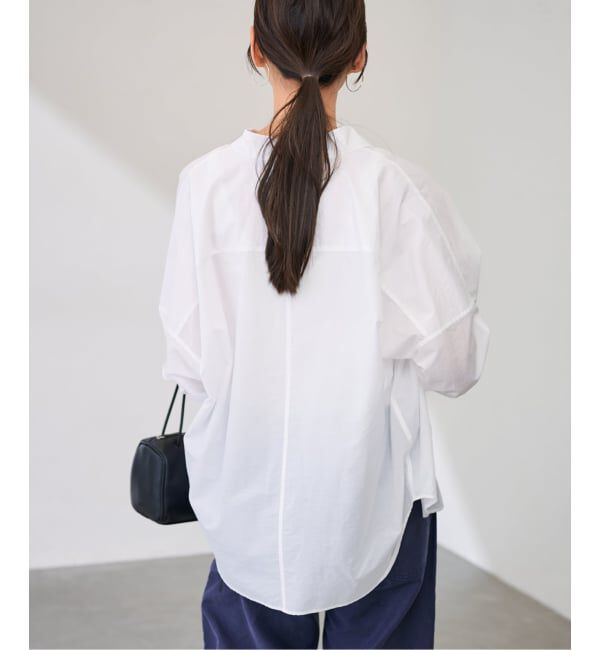 FRAMeWORK「シアーワイドシャツ」|シャツ・ブラウス|