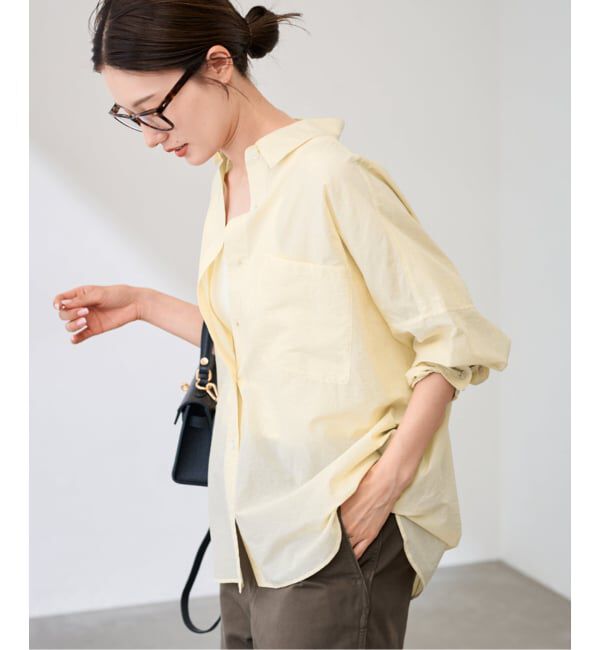 FRAMeWORK「シアーワイドシャツ」|シャツ・ブラウス|