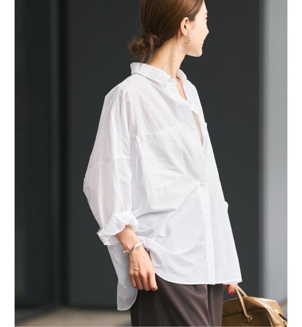 FRAMeWORK「シアーワイドシャツ」|シャツ・ブラウス|