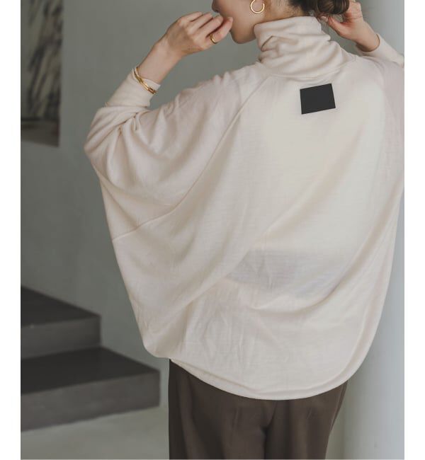 NOBLE「COG THE BIGSMOKE/コグザビッグスモーク MATILDA POLLO NECK ABANICOS TOP」|Tシャツ・カットソー|ナチュラル