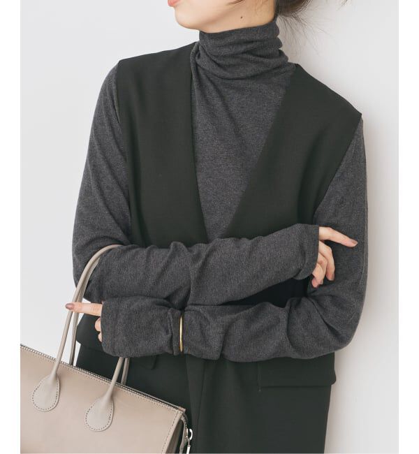 Spick and Span「《追加2》ハイネックプルオーバー」|Tシャツ・カットソー|