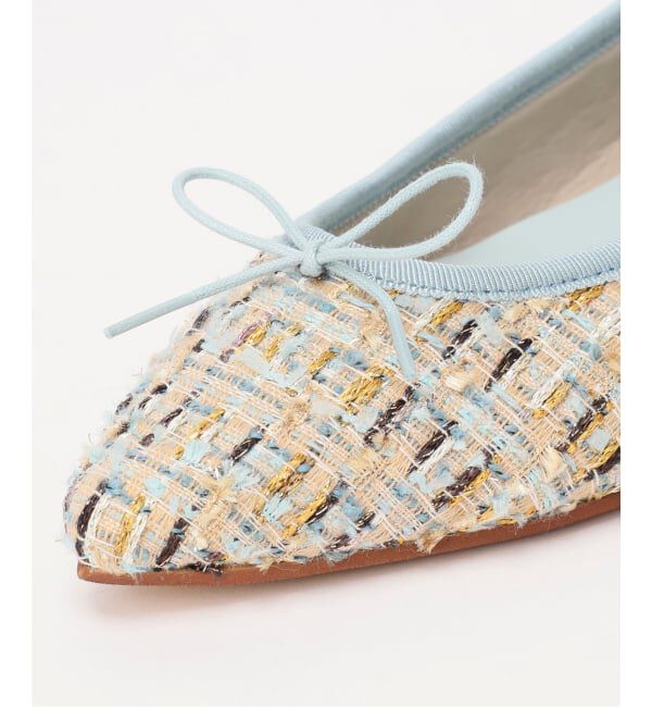  「ポインテッドツイードバレエ」|バレエシューズ|