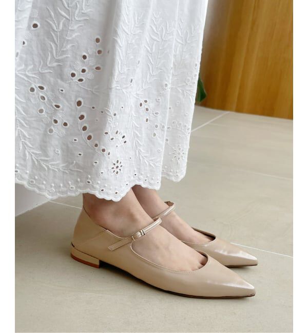  「《追加》ポインテッドワンストラップフラット」|その他|