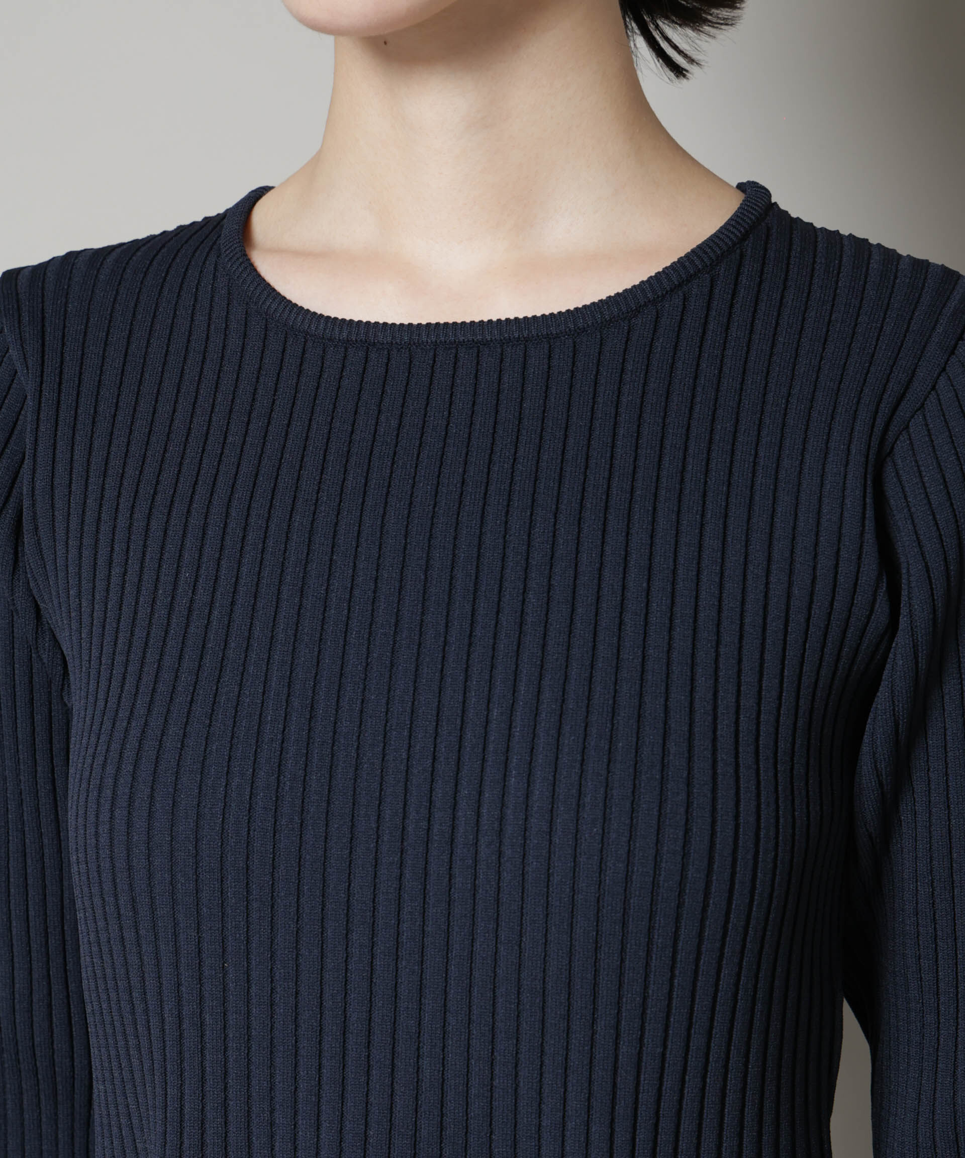 nano･universe「フォルムスカートニットワンピース」|ワンピース|