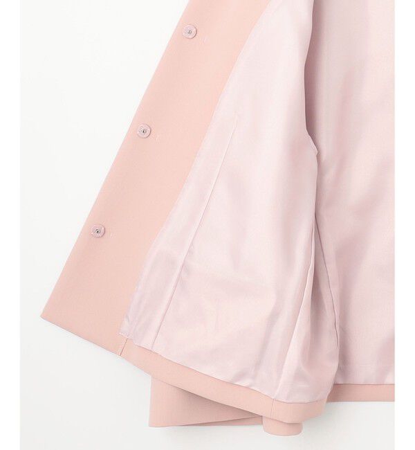 組曲「【KUMIKYOKU NAVY】コンフォータブルドレープ ジャケット」|ノーカラージャケット|