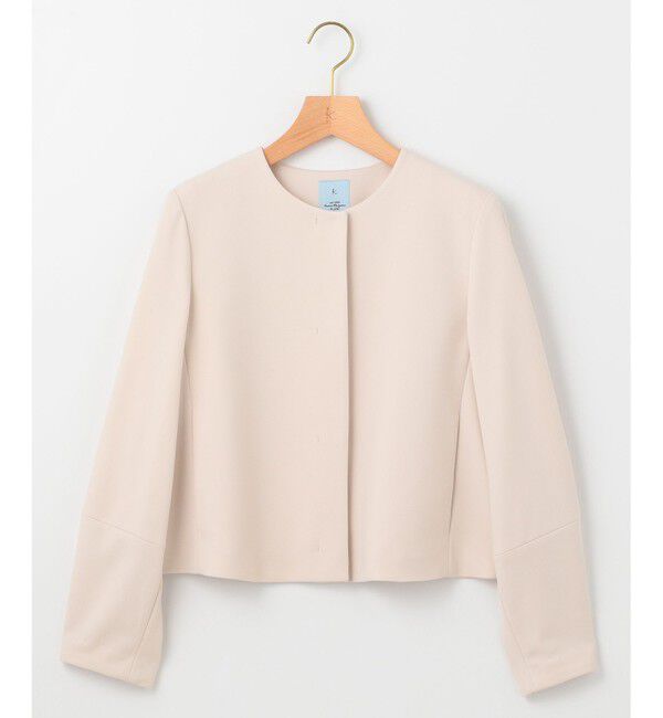 組曲「【KUMIKYOKU NAVY】コンフォータブルアムンゼン ノーカラージャケット」|ノーカラージャケット|