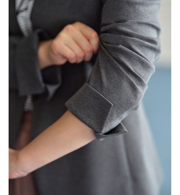 自由区「【Sサイズ有】360&deg;FREE ウォッシャブルノーカラー ジャケット」|ノーカラージャケット|