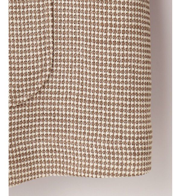 自由区「【洗える】ライトカラミノーカラー ジャケット」|ノーカラージャケット|