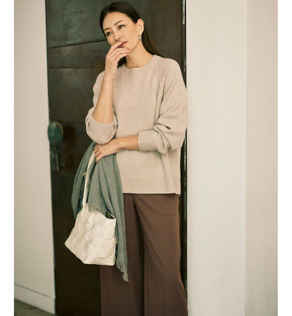 自由区「【カタログ掲載】TRギャバ裏起毛ワイド パンツ」|その他|