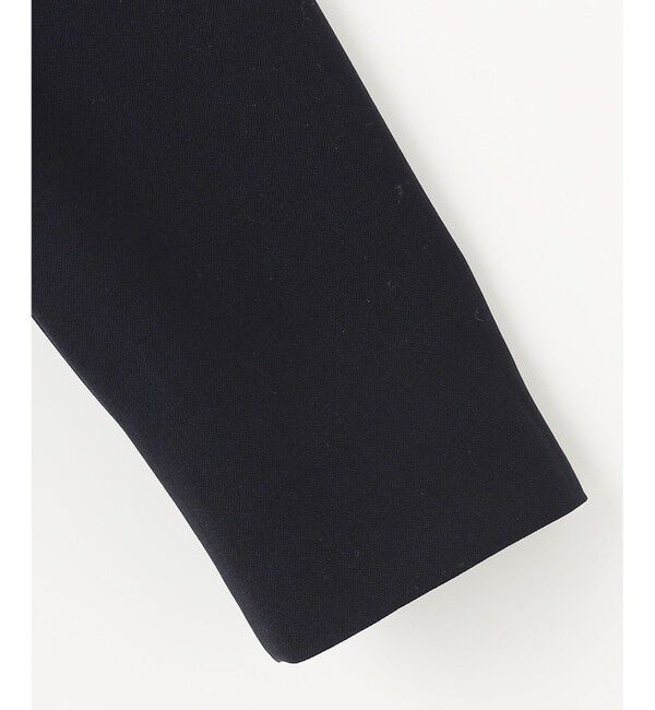 23区「【セットアップ対応/洗える】ドライツイル ノーカラー ジャケット」|ノーカラージャケット|