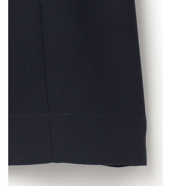 23区「【洗える/吸水速乾/UVカット/接触冷感】ストレッチジョーゼット ノーカラー ジャケット」|ノーカラージャケット|