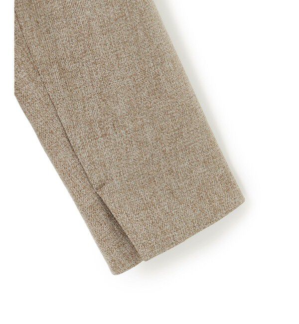 23区「【洗える】ウールライクカルゼ ノーカラー ジャケット」|ノーカラージャケット|