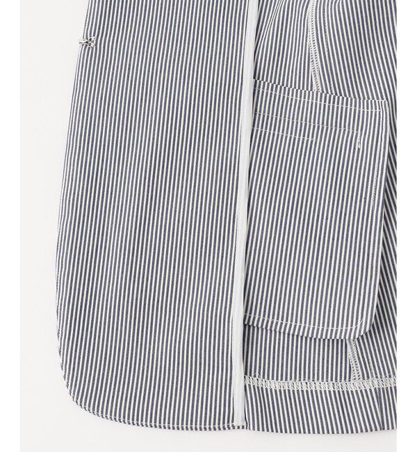 any SiS「【洗える】コードレーンストレッチ ジャケット」|ノーカラージャケット|