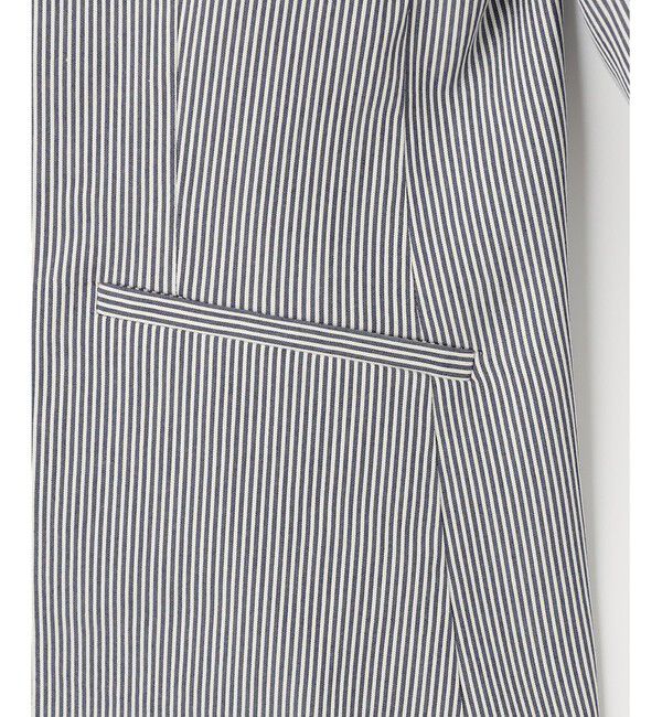 any SiS「【洗える】コードレーンストレッチ ジャケット」|ノーカラージャケット|