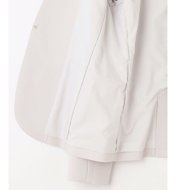 ANY SIS「【セットアップ可】セレモニーダブルクロス カラーレスジャケット」|ノーカラージャケット|