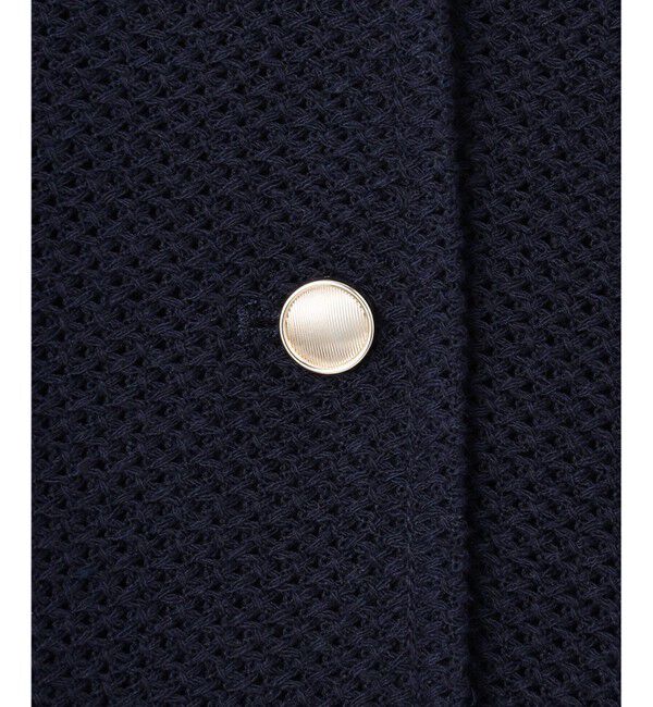 ANY SIS「【洗える】ラッセル ジャケット」|ノーカラージャケット|