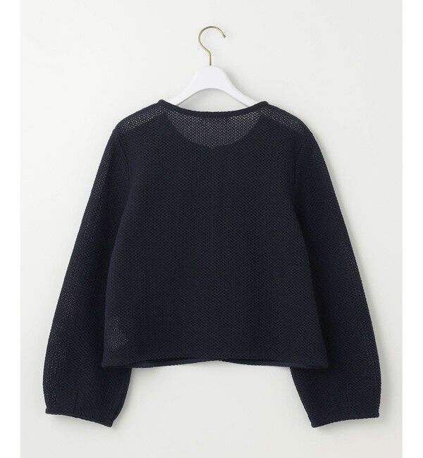 ANY SIS「【洗える】ラッセル ジャケット」|ノーカラージャケット|