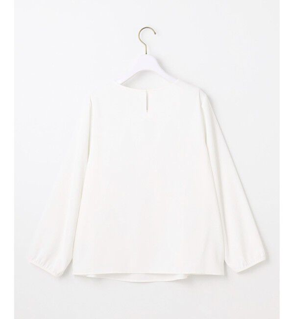 ANY SIS「【2SET】ウォッシャブルジャケット &times; ブラウス セット」|ノーカラージャケット|