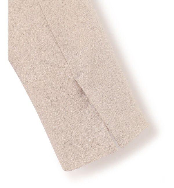 BEIGE,「【L-size】CAROLE / ノーカラージャケット」|ノーカラージャケット|