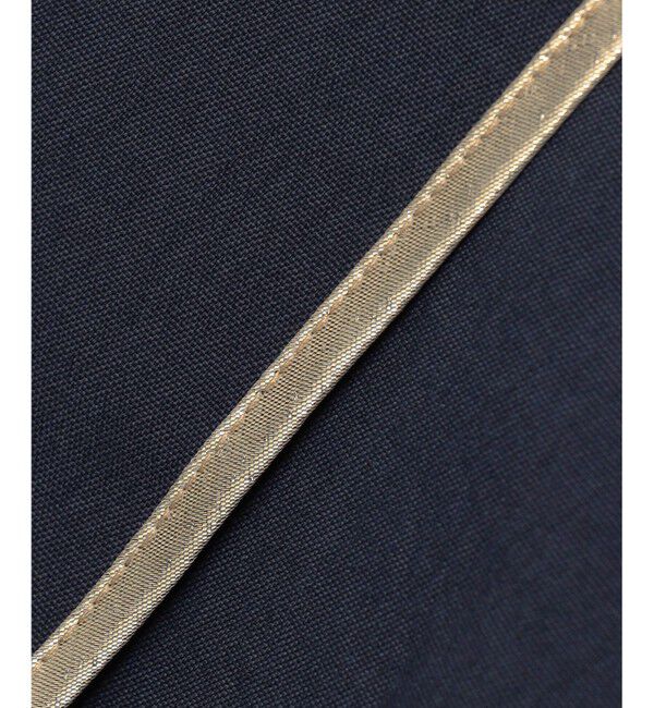 BEIGE,「【洗える・VERY掲載】PORDIC / ドロスト付きノーカラージャケット」|ノーカラージャケット|