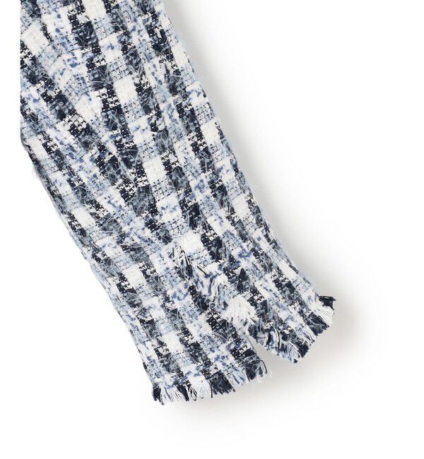 BEIGE,「BERYL / ファンシーツイードノーカラージャケット」|ノーカラージャケット|