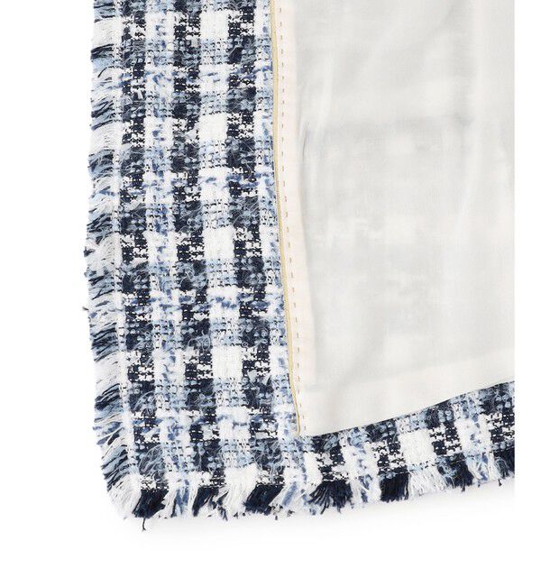 BEIGE,「BERYL / ファンシーツイードノーカラージャケット」|ノーカラージャケット|