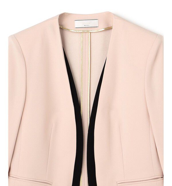 BEIGE,「【Lsize・セットアップ対応】CINDY / ダブルカラージャケット」|ノーカラージャケット|